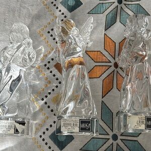 Mikasa Clear lead Crystal Angel selling each